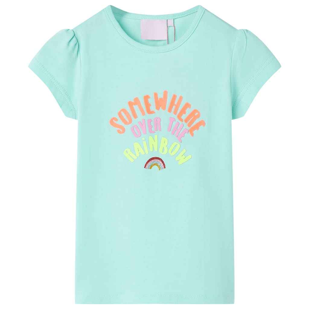 T-shirt de criança rosa-claro 92